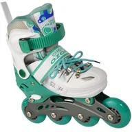 Rolki - VS Rolki Wrotki Enero Ozone 2w1 31-34 Green/white 5902431009872 - miniaturka - grafika 1