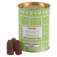 Kadzidła i dodatki - Kadzidełka stożkowe Backflow JASMINE Goloka (przepływ zwrotny) - miniaturka - grafika 1