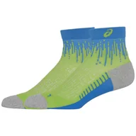 Skarpetki damskie - Skarpety Asics Performance Run Sock Quarter (kolor Zielony, rozmiar 47-49) - miniaturka - grafika 1