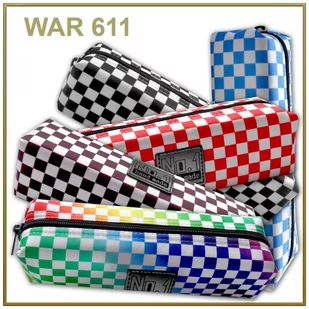 Warta STELLA Piórnik tuba kwadrat 1 zamek WAS W611 STELLA WAR-611 26111-uniw - Piórniki - miniaturka - grafika 1
