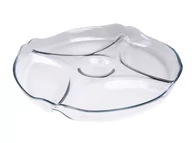 Miski i półmiski - Dajar Półmisek dzielony PASABAHCE Patisserie, 30 cm - miniaturka - grafika 1