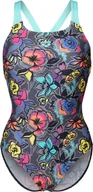 Stroje kąpielowe - Damski Strój kąpielowy WOMEN'S ARENA VIVID REPEAT SWIMSUIT SWIM - miniaturka - grafika 1