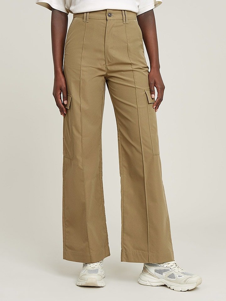 G-Star Bojówki w kolorze khaki