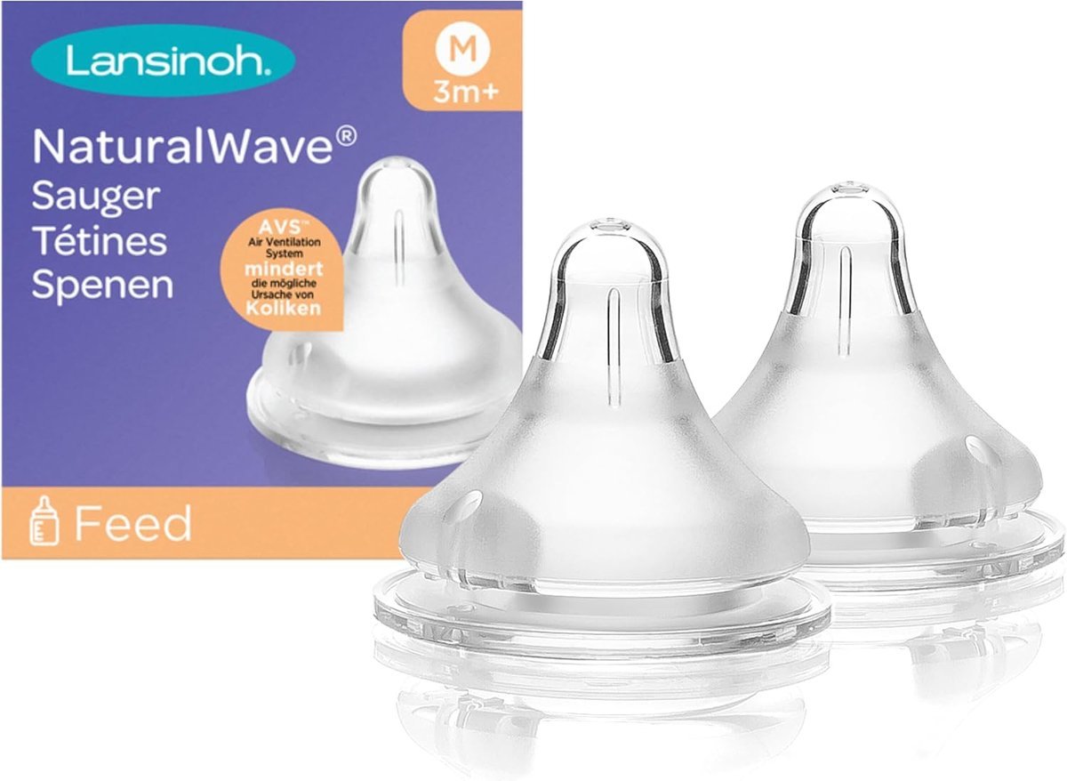 Lansinoh Przyssawka do Karmienia dla Niemowląt Rozmiar L 2 sztuki