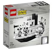 Klocki - LEGO Mickey Mouse Steamboat Wille 21317 - miniaturka - grafika 1