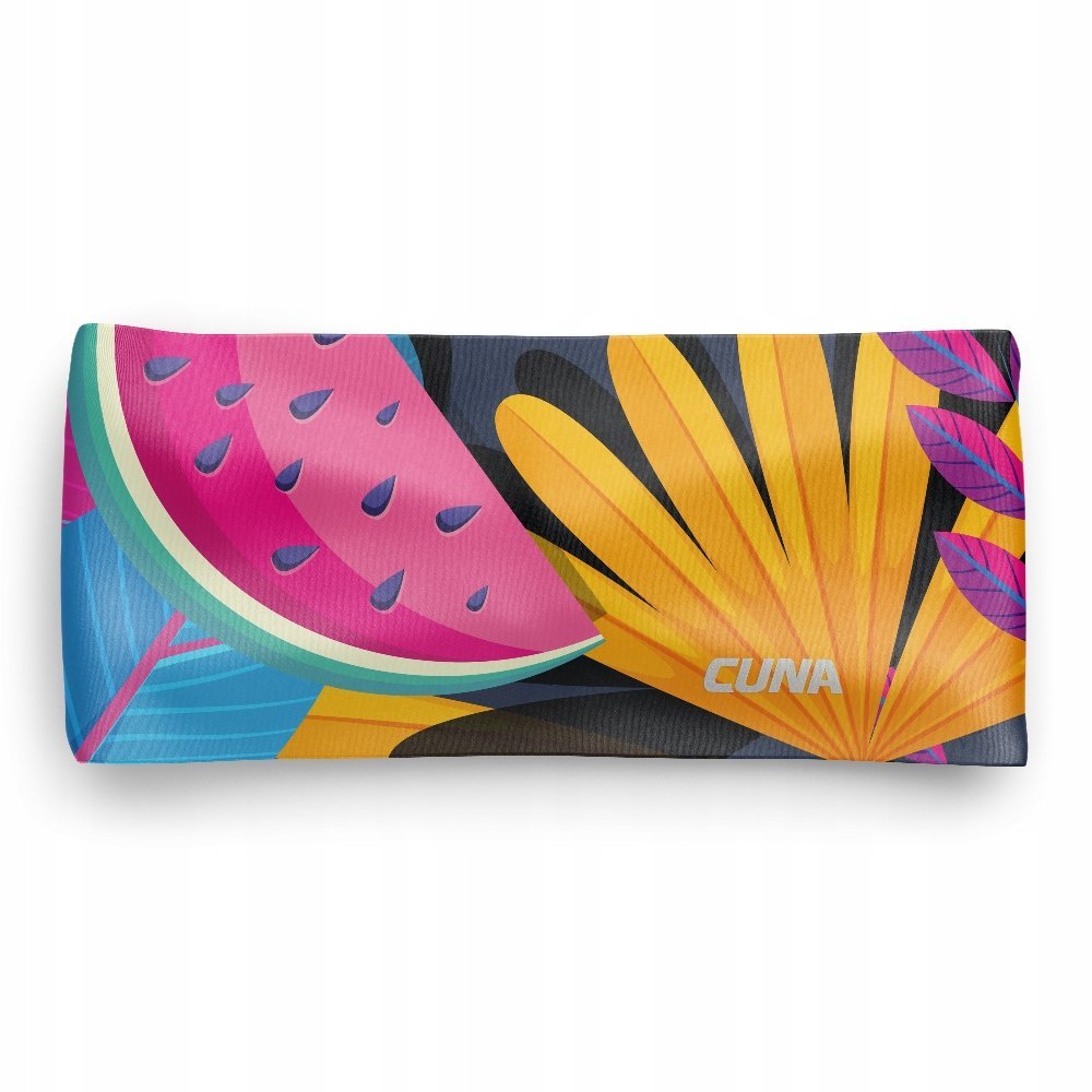 Opaska sportowa summer elastyczna z jonami srebra do biegania na rower Cuna