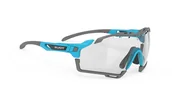 Okulary sportowe - RUDY PROJECT Okulary z fotochromem CUTLINE PHOTOCHROMIC lagoon matte 2 laser black - miniaturka - grafika 1
