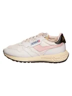 Trampki męskie - AUTRY Skórzane sneakersy "Relwind" w kolorze biało-jasnoróżowym - miniaturka - grafika 1