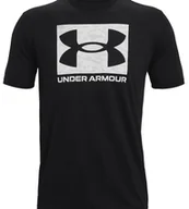 Koszulki męskie - Koszulka męska Under Armour ABC Camo Boxed Logo czarna - miniaturka - grafika 1