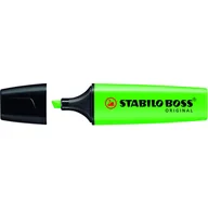 Przybory szkolne - Stabilo Zakreślacz Boss zielony 70/33 . - miniaturka - grafika 1