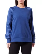 Bluzy damskie - United Colors of Benetton Damska koszulka G/C M/L 3prpd1025 bluza z kapturem, granatowa 37c, XS - miniaturka - grafika 1