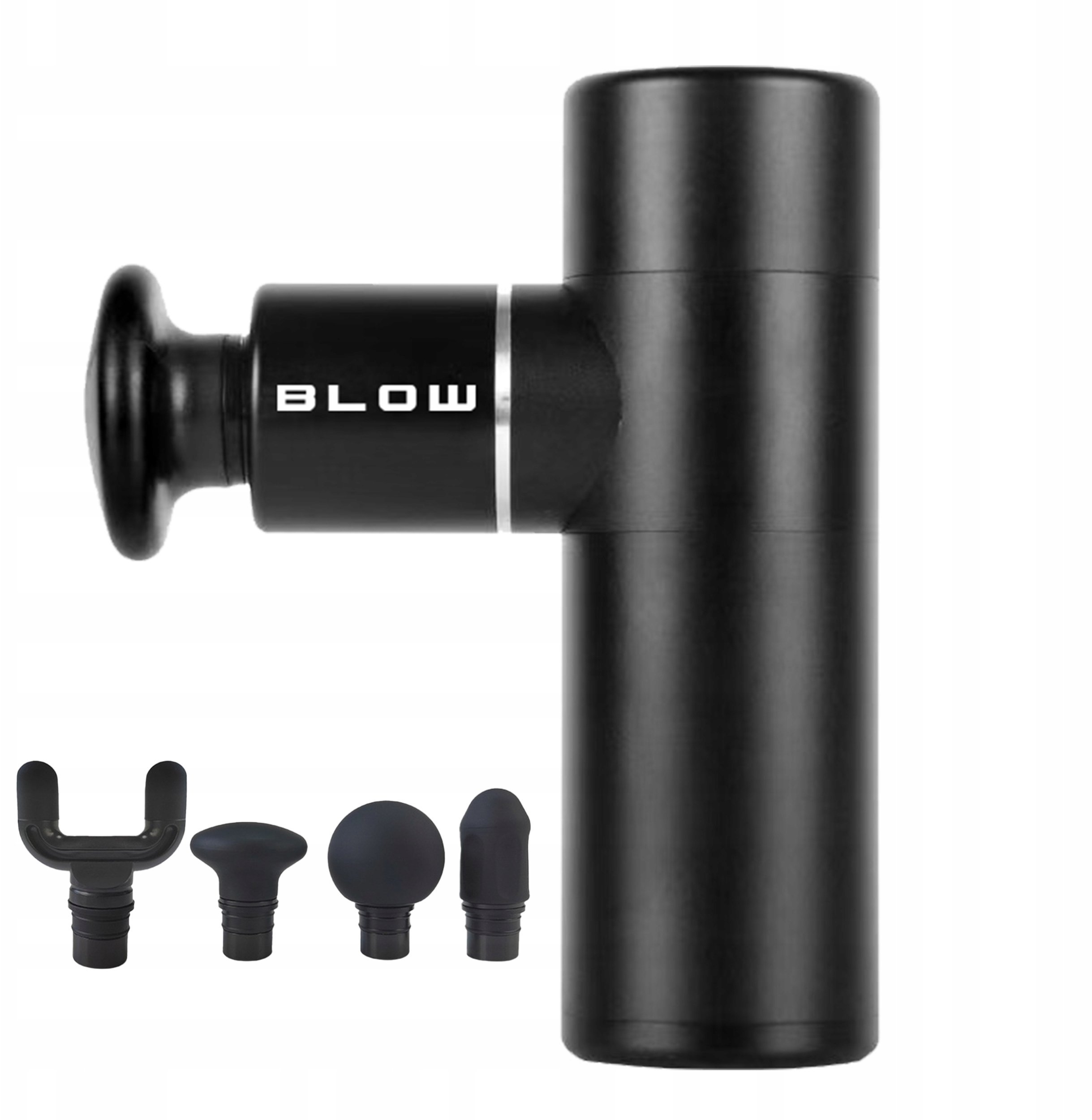 Masażer Blow 44-356# Pistolet do masażu masażer aluminowy blow wave 6000 zestaw