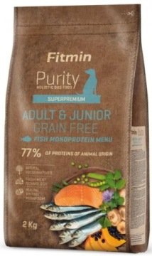 Karma dla psa FITMIN Purity Grain Free Ryba 2 kg