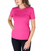 Koszulki i topy damskie - T-shirt Wrangler ATG SS TEE WA7EDUP00 PinkYarrow X - miniaturka - grafika 1