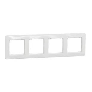 Schneider Electric Sedna Design &amp Elements, Ramka 4-krotna, biała, SDD311804 SDD311804 - Klawisze i ramki - miniaturka - grafika 1