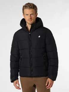 Superdry - Męska kurtka pikowana, niebieski - Kurtki męskie - miniaturka - grafika 1