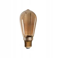 Żarówki LED - ST64 A 4W-SW źródło światła Led bursztynowe szkło - miniaturka - grafika 1