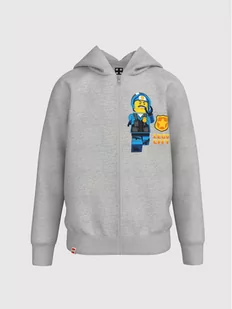 LEGO Wear Bluza 12010601 Szary Regular Fit - Odzież sportowa dziecięca - miniaturka - grafika 1