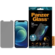 Szkła hartowane na telefon - PanzerGlass Szkło hartowane antybakteryjne Privacy Filter iPhone 12 Mini, przyciemniane 5711724127076 - miniaturka - grafika 1