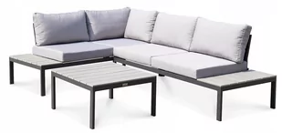 Narożnik Ogrodowy Tarasowy Freemont Light Grey - Meble ogrodowe - miniaturka - grafika 1