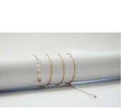 Akcesoria do okularów - Łańcuszek do okularów 3 Gold - miniaturka - grafika 1