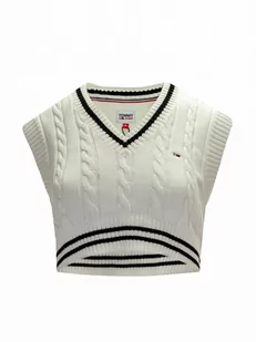 Kamizelka damska Tommy Hilfiger DW0DW12545-YBL - Kamizelki damskie - miniaturka - grafika 1