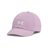 Czapki damskie - Damska Czapka z daszkiem UNDER ARMOUR UA BLITZING ADJ 1376705-543 – Fioletowy - miniaturka - grafika 1