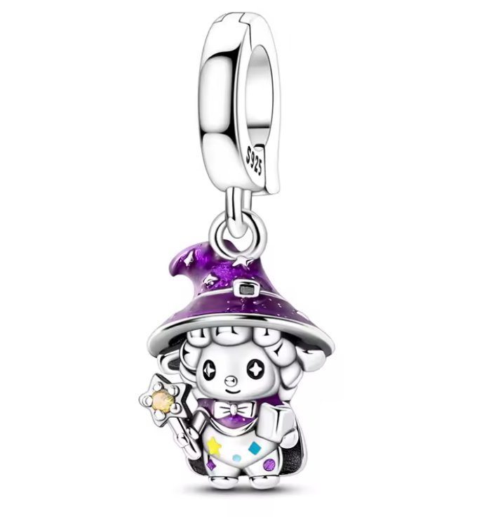 Charms Czarodziejka Magiczna Wróżka Zawieszka Do Bransoletki