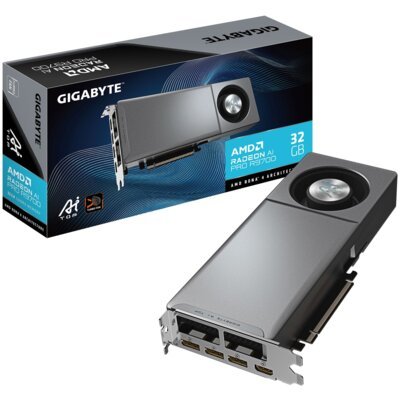GIGABYTE Radeon AI PRO R9700 AI TOP 32GB GV-R9700AI TOP-32GD
