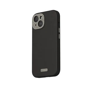 Moshi Napa MagSafe - Skórzane etui iPhone 15 (Midnight Black) - Etui i futerały do telefonów - miniaturka - grafika 1
