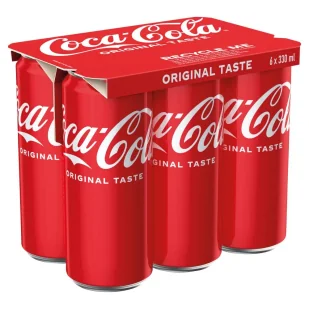 Coca-Cola Napój gazowany 6 x 330 ml - Napoje gazowane - miniaturka - grafika 1
