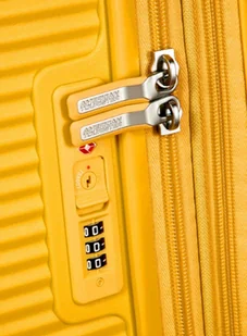 American Tourister Soundbox walizka średnia - golden yellow - Walizki - miniaturka - grafika 8