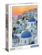 Puzzle - Clementoni Puzzle 1000 elementów High Quality Collection - Santorini - miniaturka - grafika 1