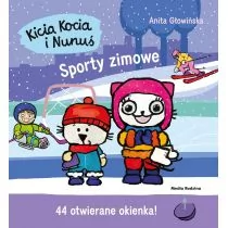 Kicia Kocia i Nunuś. Sporty zimowe - Książki edukacyjne - miniaturka - grafika 1