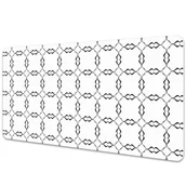 Podkładki na biurko - Podkładka na całe biurko Geometryczne koła 90x45 cm - miniaturka - grafika 1
