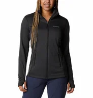 Bluzy damskie - Damska bluza polarowa Columbia Park View Grid Fleece Full Zip black  - XS - miniaturka - grafika 1