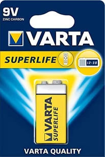 Varta Bateria cynkowa 9V Superlife 10szt - Baterie i akcesoria - miniaturka - grafika 1