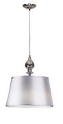 Lampy sufitowe - Srebrna lampa wisząca nad stół - T032 - Tokis - Lumes - miniaturka - grafika 1