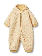 Pajacyki dla niemowląt - Wheat Kombinezon termiczny "Cuddle" w kolorze żółtym - miniaturka - grafika 1