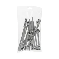 Inne akcesoria elektryczne - AKS Zielonka Uchwyt UZP 13-32 szary 20 szt. - miniaturka - grafika 1