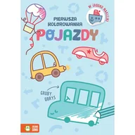 Kolorowanki, wyklejanki - Pierwsza kolorowanka. Pojazdy - miniaturka - grafika 1