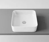 Umywalki - Umywalka Nablatowa 38 Vitalle Roana Quadro - miniaturka - grafika 1