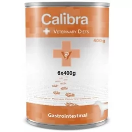 CALIBRA VD Dog Gastrointestinal 6x400g - Mokra karma dla psów - miniaturka - grafika 1