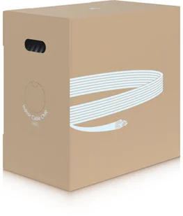 Ubiquiti UACC-Cable-C6A-CMR kabel sieciowy Biały 305 m Cat6a U/UTP UTP - Kable miedziane - miniaturka - grafika 1