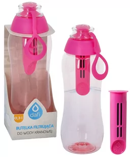 Butelka Filtrująca Dafi 0,3L + 2 Filtry Flamingowa Różowa - Butelki filtrujące - miniaturka - grafika 1