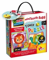 Puzzle - Montessori Baby - Dotykowe puzzle - Lisciani - miniaturka - grafika 1