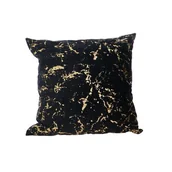 Poduszki - Poduszka NM1M10-473BLACK 45 x 45 cm czarna - miniaturka - grafika 1