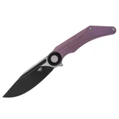 Noże - Nóż składany Bestech Knives Seraph M390 - Purple Titanium/Black Stonewash Satin - miniaturka - grafika 1