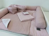 Przewijaki - Komplet na przewijak, mata do przewijania, różowy przewijak - miniaturka - grafika 1