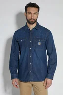 Koszule męskie - Koszula Carhartt Montana Denim Relaxed LS - miniaturka - grafika 1